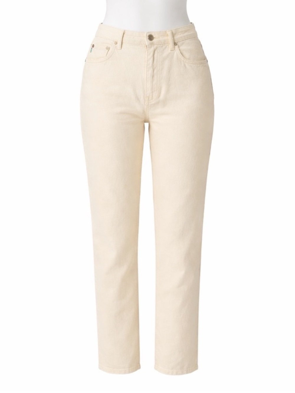 Size 32 Moschino Jeans Women’s Vintage Beige Straight Leg Pants Y2K‎ Italy